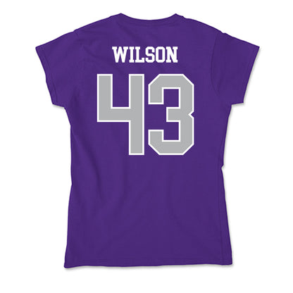 SBU - NCAA Football : Luca Wilson - Classic Shersey Soft Style Women’s T-Shirt-1