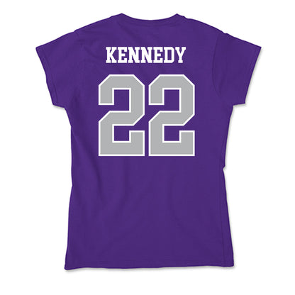 SBU - NCAA Men's Basketball : Eli Kennedy - Classic Shersey Soft Style Women’s T-Shirt-1