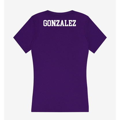 SBU - NCAA Women's Swimming & Diving : Sofia Gonzalez - Classic Shersey Women's V-Neck T-Shirt-1