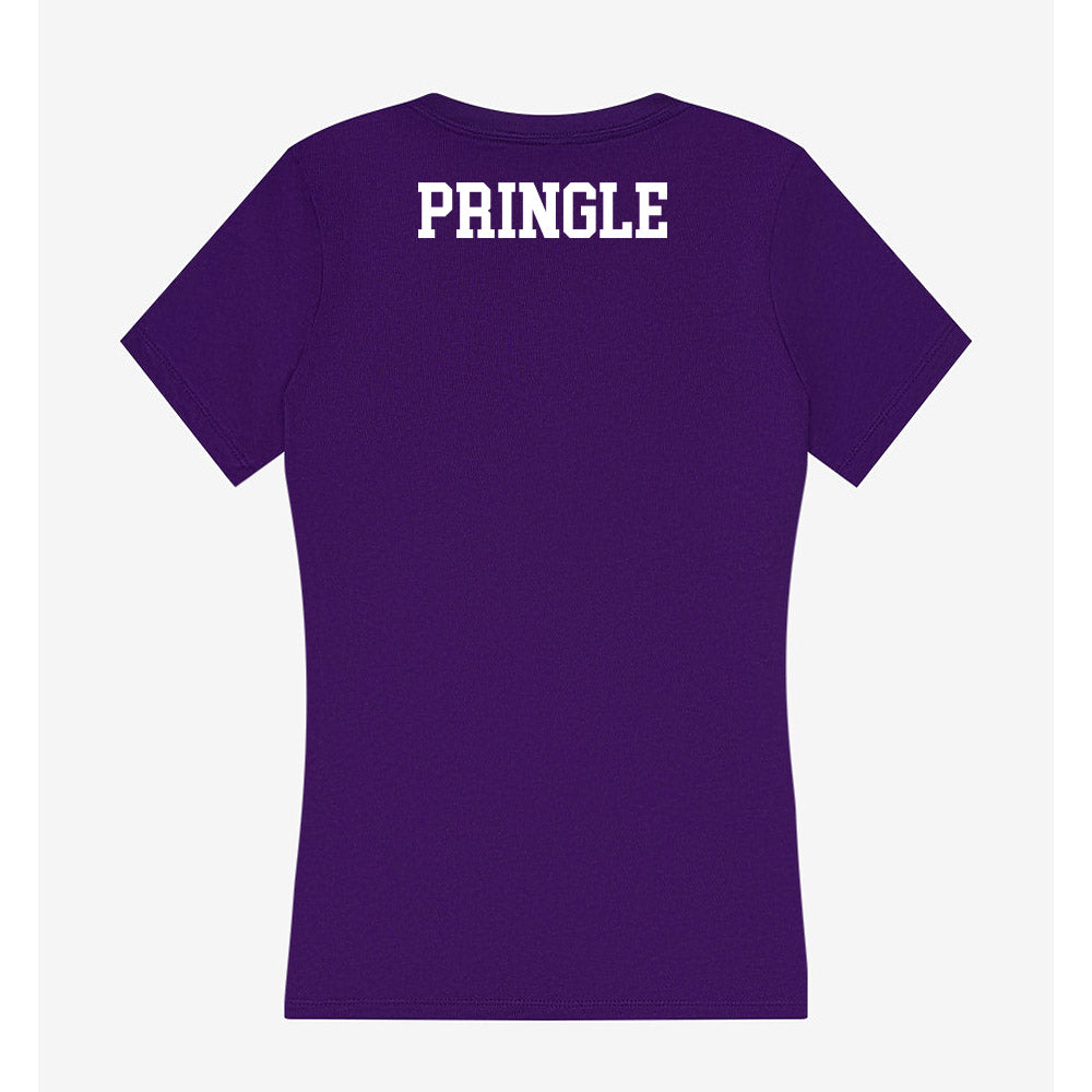 SBU - NCAA Men's Swimming & Diving : Allen Pringle - Classic Shersey Women's V-Neck T-Shirt-1