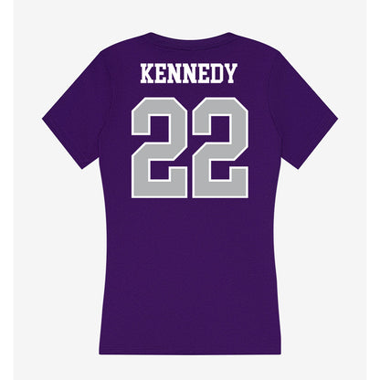 SBU - NCAA Men's Basketball : Eli Kennedy - Classic Shersey Women's V-Neck T-Shirt-1