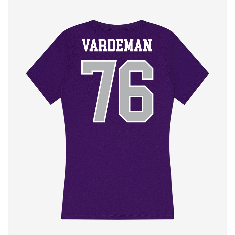 SBU - NCAA Football : Jackson Vardeman - Classic Shersey Women's V-Neck T-Shirt-1