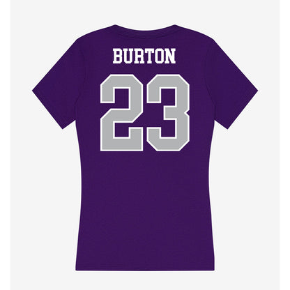 SBU - NCAA Women's Soccer : Emma Burton - Classic Shersey Women's V-Neck T-Shirt-1