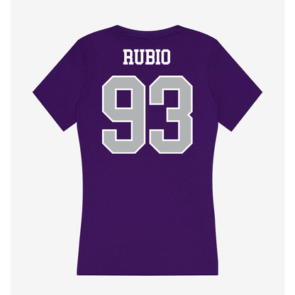 SBU - NCAA Football : Isaiah Rubio - Classic Shersey Women's V-Neck T-Shirt-1