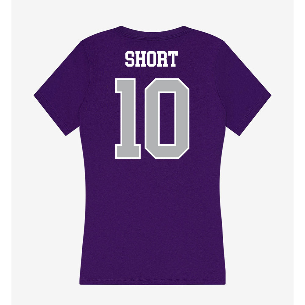 SBU - NCAA Women's Soccer : Sam Short - Classic Shersey Women's V-Neck T-Shirt-1