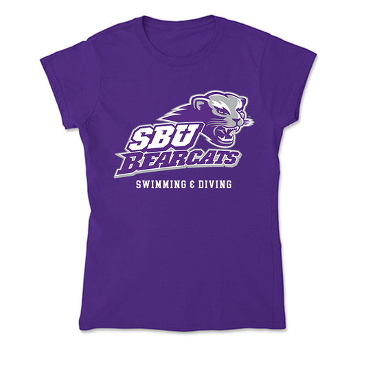 SBU - NCAA Men's Swimming & Diving : Aidan Hahn - Classic Shersey Soft Style Women’s T-Shirt-0