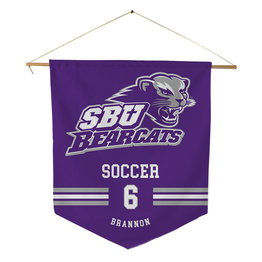 SBU - NCAA Men's Soccer : Tate Brannon - Pennant - 18" x 21"-0