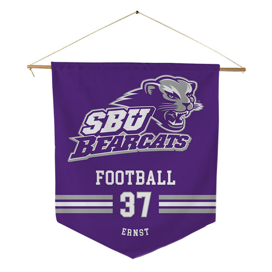 SBU - NCAA Football : Braxton Ernst - Pennant - 18" x 21"-0