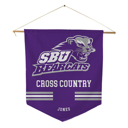 SBU - NCAA Men's Cross Country : Landon Jones - Pennant - 18" x 21"-0