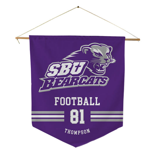 SBU - NCAA Football : Alexzander Thompson - Pennant - 18" x 21"-0