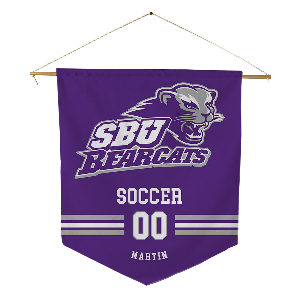 SBU - NCAA Women's Soccer : Ella Martin - Pennant - 18" x 21"-0