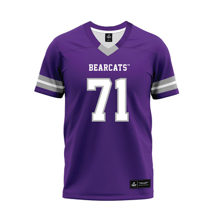 SBU - NCAA Football : Allen Palmero - Purple Premium Football Jersey-0