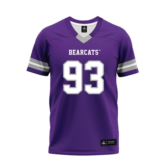 SBU - NCAA Football : Isaiah Rubio - Purple Premium Football Jersey-0