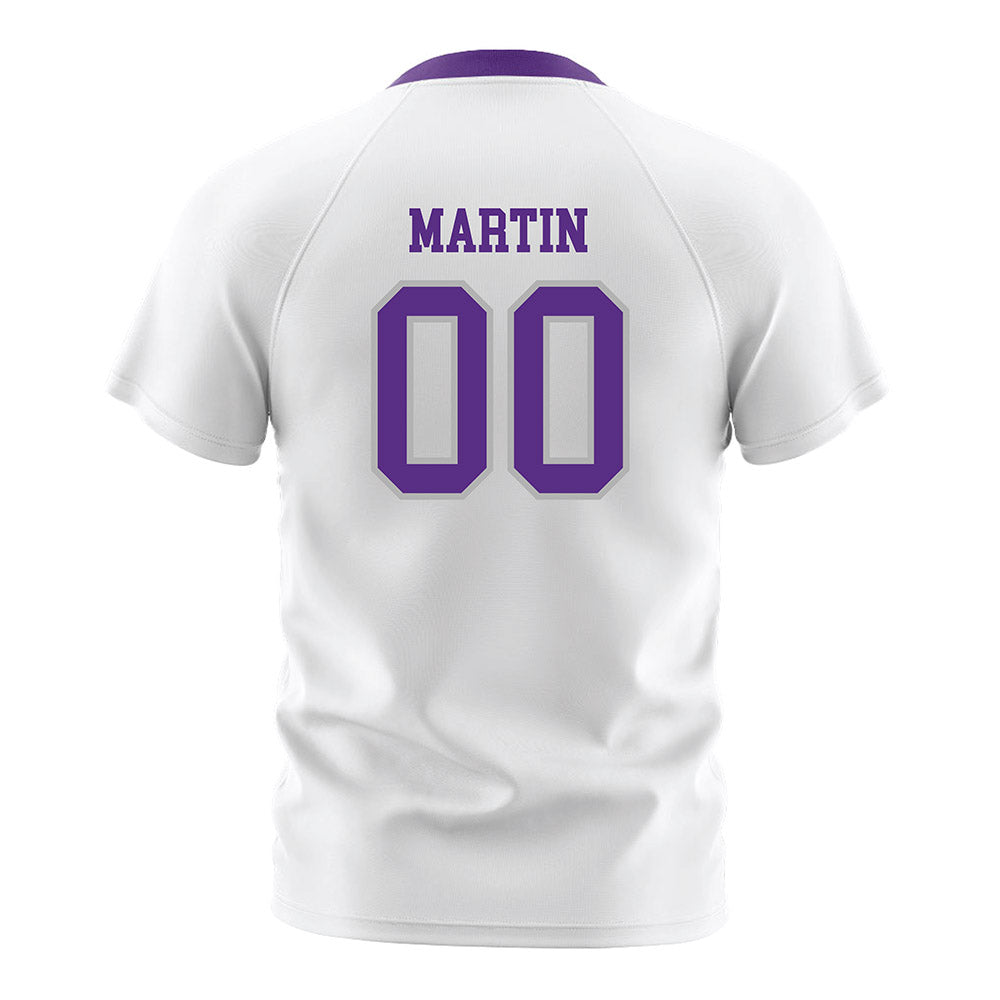 SBU - NCAA Women's Soccer : Ella Martin - White Soccer Jersey-1