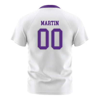 SBU - NCAA Women's Soccer : Ella Martin - White Soccer Jersey-1