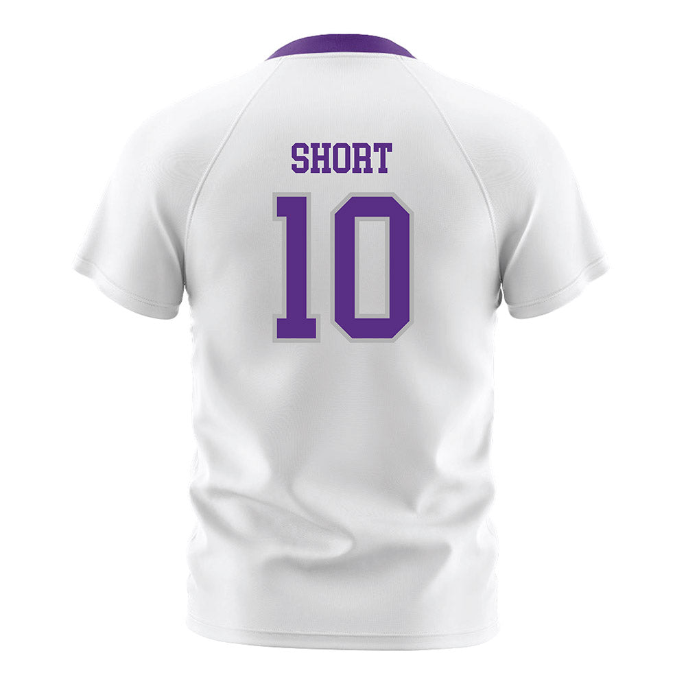 SBU - NCAA Women's Soccer : Sam Short - White Soccer Jersey-1