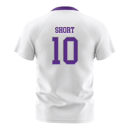 SBU - NCAA Women's Soccer : Sam Short - White Soccer Jersey-1