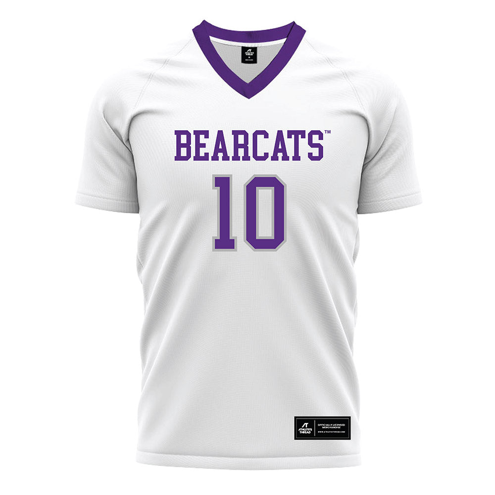SBU - NCAA Women's Soccer : Sam Short - White Soccer Jersey-0