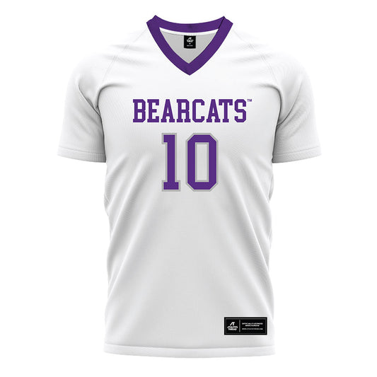 SBU - NCAA Women's Soccer : Sam Short - White Soccer Jersey-0