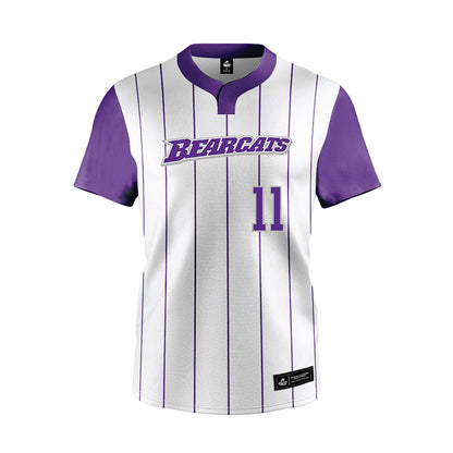 SBU - NCAA Softball : Ashley Gruben - White Jersey-0