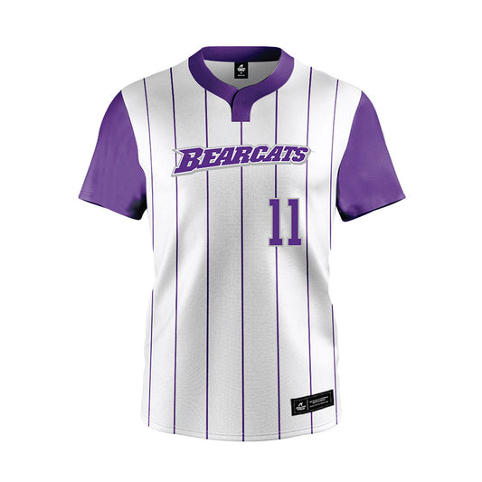 SBU - NCAA Softball : Ashley Gruben - White Jersey-0