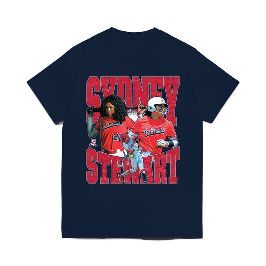 Arizona - NCAA Softball : Sydney Stewart - Collage Comfort Colors T-Shirt-0