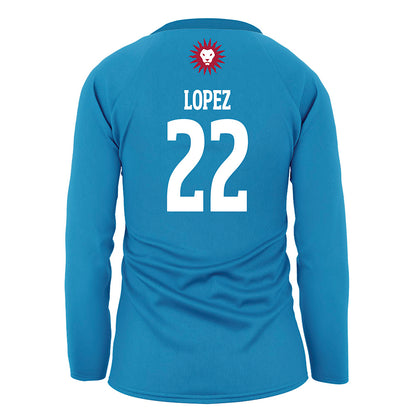 LMU - NCAA Women's Volleyball : Kayla Lopez - Volleyball Jersey-1