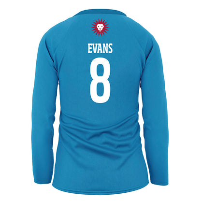 LMU - NCAA Women's Volleyball : Kaitlyn Evans - Volleyball Jersey-1