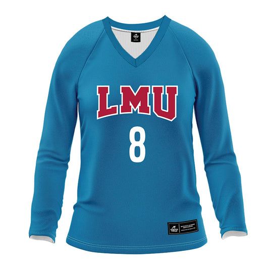LMU - NCAA Women's Volleyball : Kaitlyn Evans - Volleyball Jersey-0