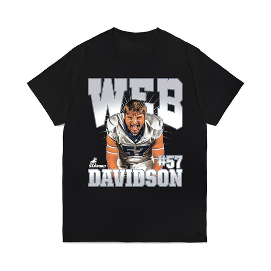 Samford - NCAA Football : Web Davidson - Collage Comfort Colors T-Shirt-0