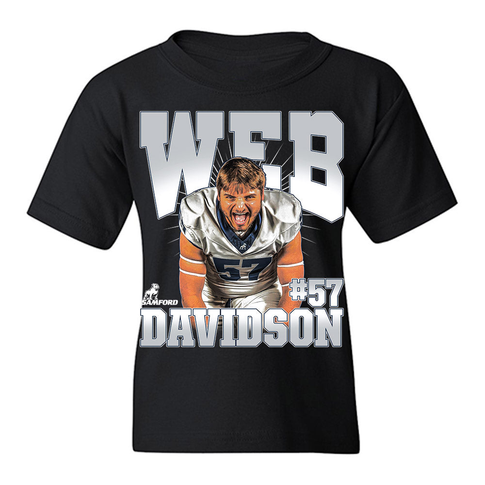 Samford - NCAA Football : Web Davidson - Collage Youth T-Shirt-0
