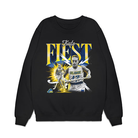 Delaware - NCAA Women's Field Hockey : Kate Fiest - Collage Premium Crewneck Sweatshirt-0