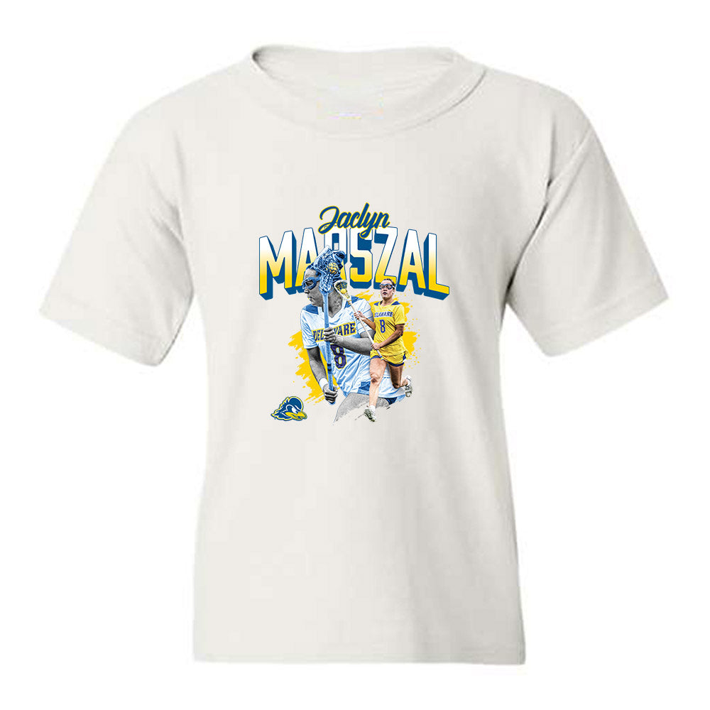 Delaware - NCAA Women's Lacrosse : Jaclyn Marszal - Collage Youth T-Shirt-0