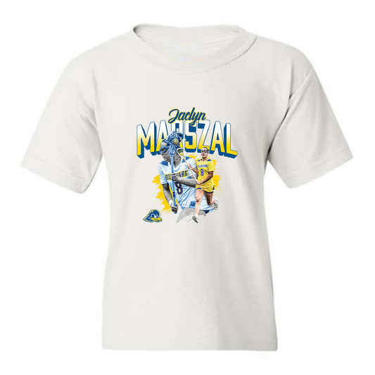 Delaware - NCAA Women's Lacrosse : Jaclyn Marszal - Collage Youth T-Shirt-0