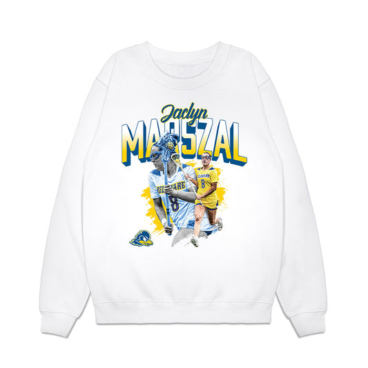 Delaware - NCAA Women's Lacrosse : Jaclyn Marszal - Collage Premium Crewneck Sweatshirt-0