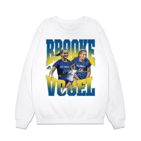 Delaware - NCAA Women's Soccer : Brooke Vogel - Collage Premium Crewneck Sweatshirt-0