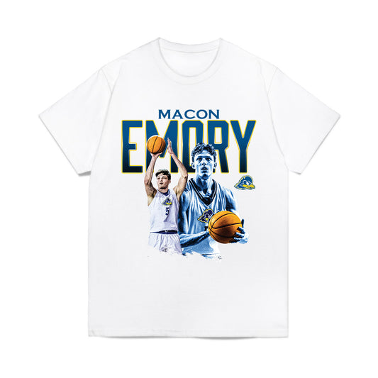 Delaware - NCAA Men's Basketball : Macon Emory - Collage Comfort Colors T-Shirt-0