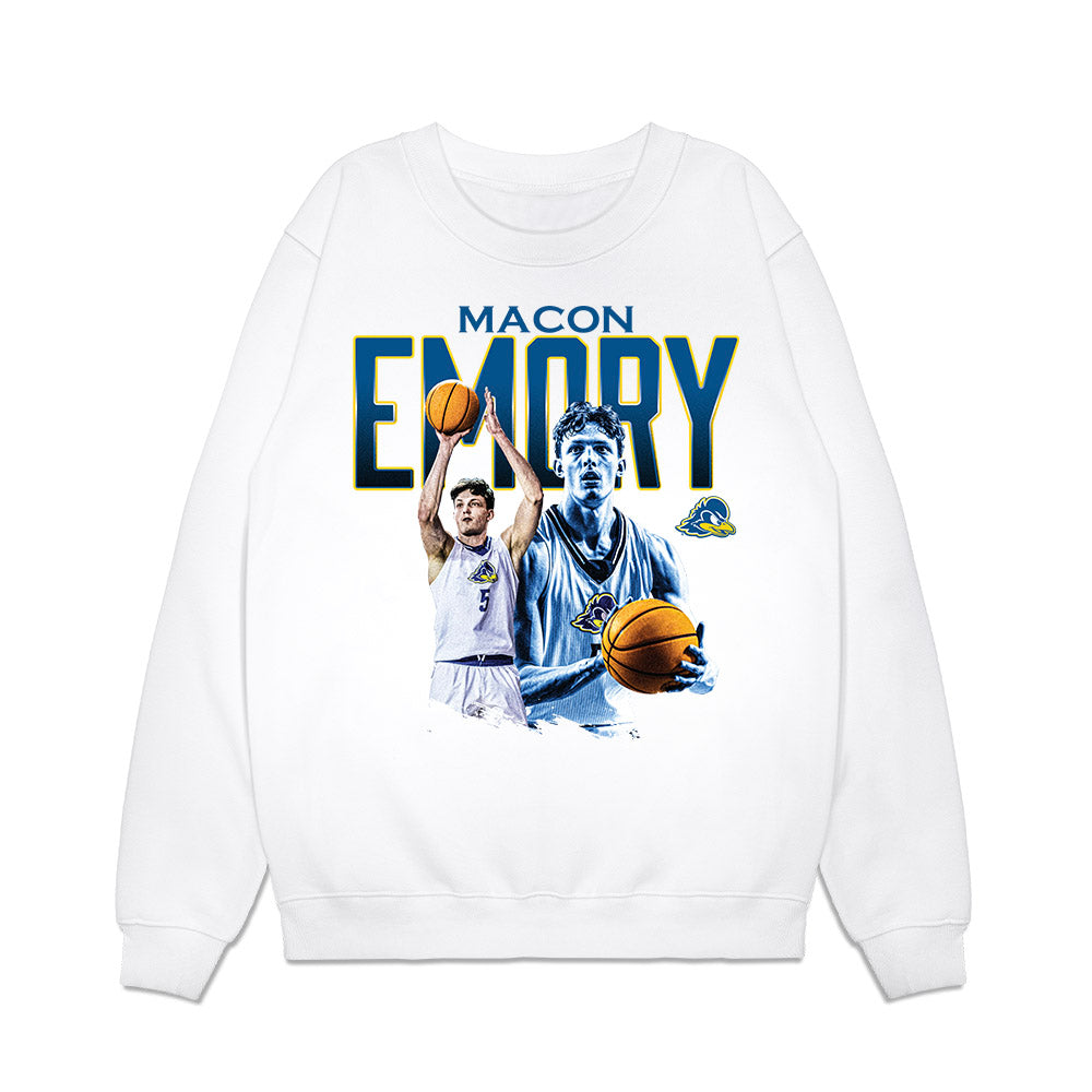 Delaware - NCAA Men's Basketball : Macon Emory - Collage Premium Crewneck Sweatshirt-0