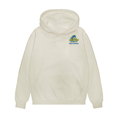 Delaware - NCAA Women's Basketball : Andea Cherisier - Collage Premium Hooded Sweatshirt-0