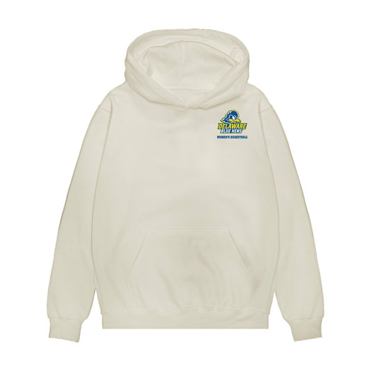 Delaware - NCAA Women's Basketball : Andea Cherisier - Collage Premium Hooded Sweatshirt-0