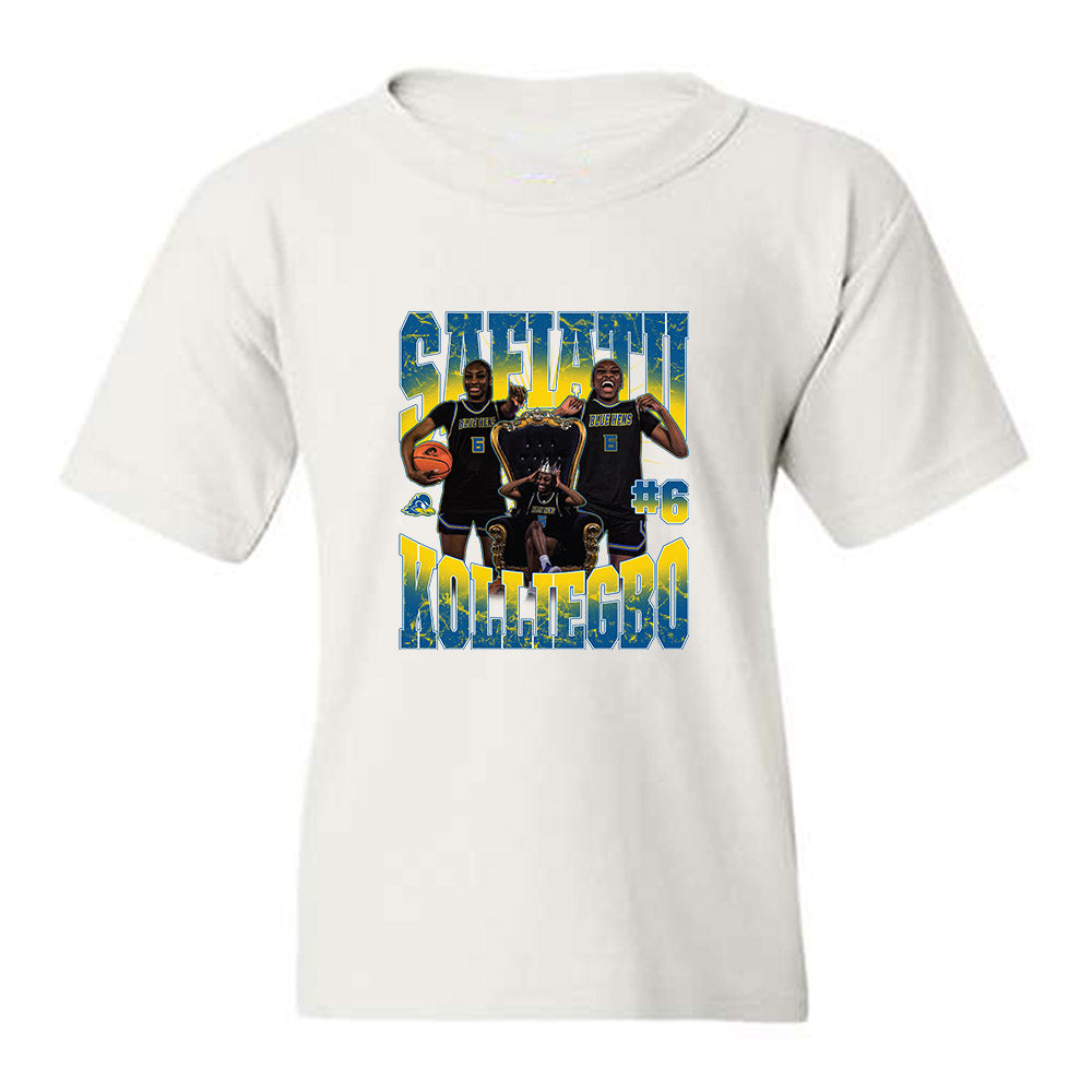 Delaware - NCAA Women's Basketball : Safiatu Kolliegbo - Collage Youth T-Shirt-0