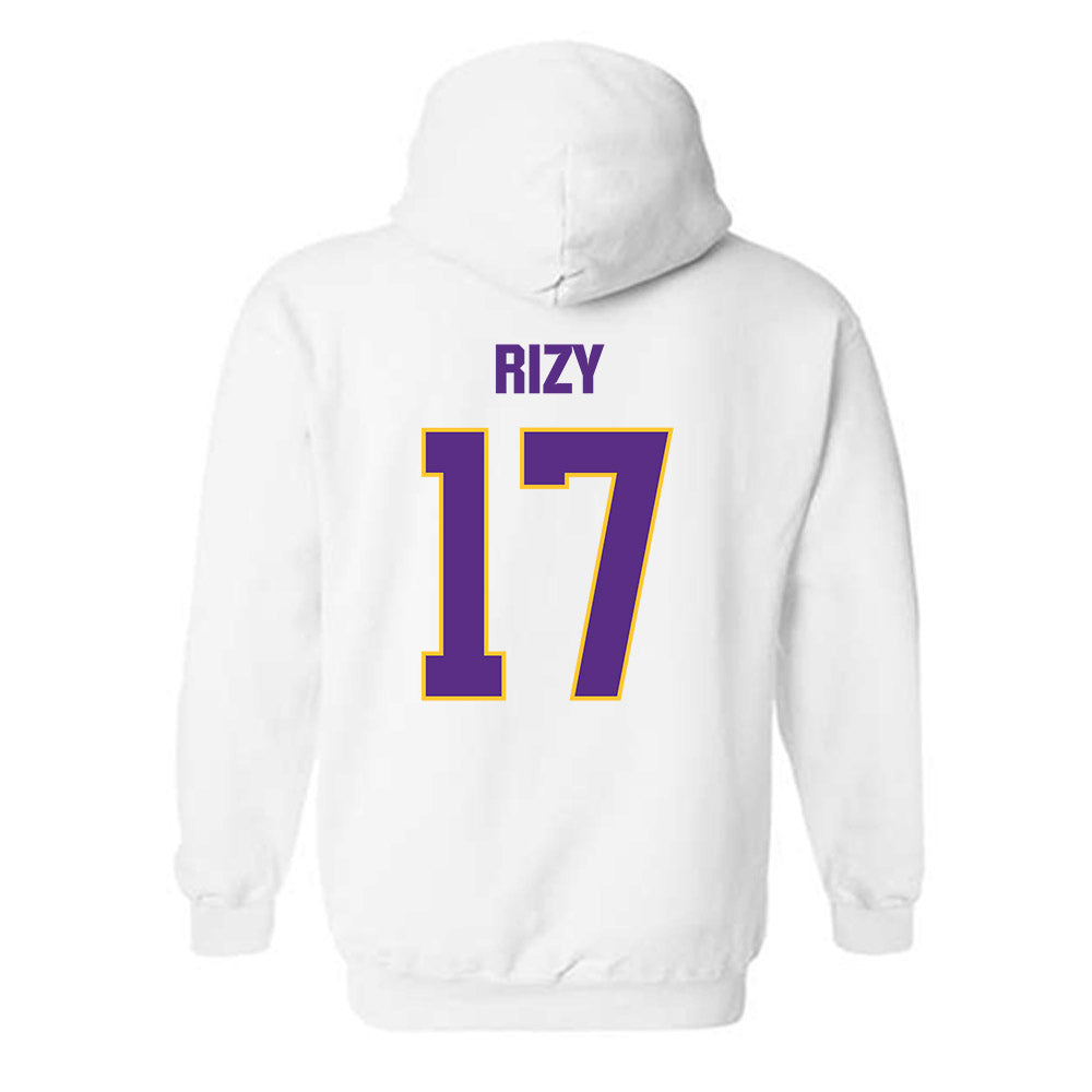 LSU - NCAA Baseball : Mavrick Rizy - Classic Shersey Hooded Sweatshirt-1
