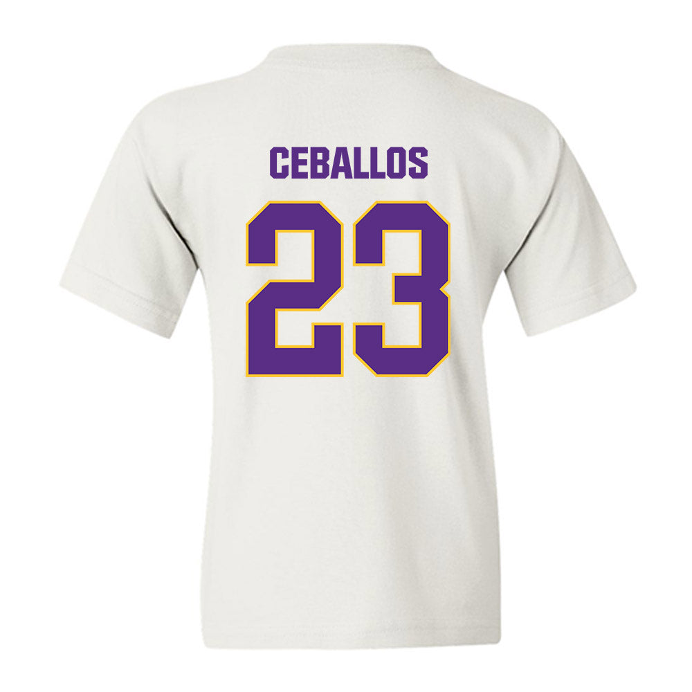 LSU - NCAA Women's Soccer : Gabbi Ceballos - Classic Shersey Youth T-Shirt-1
