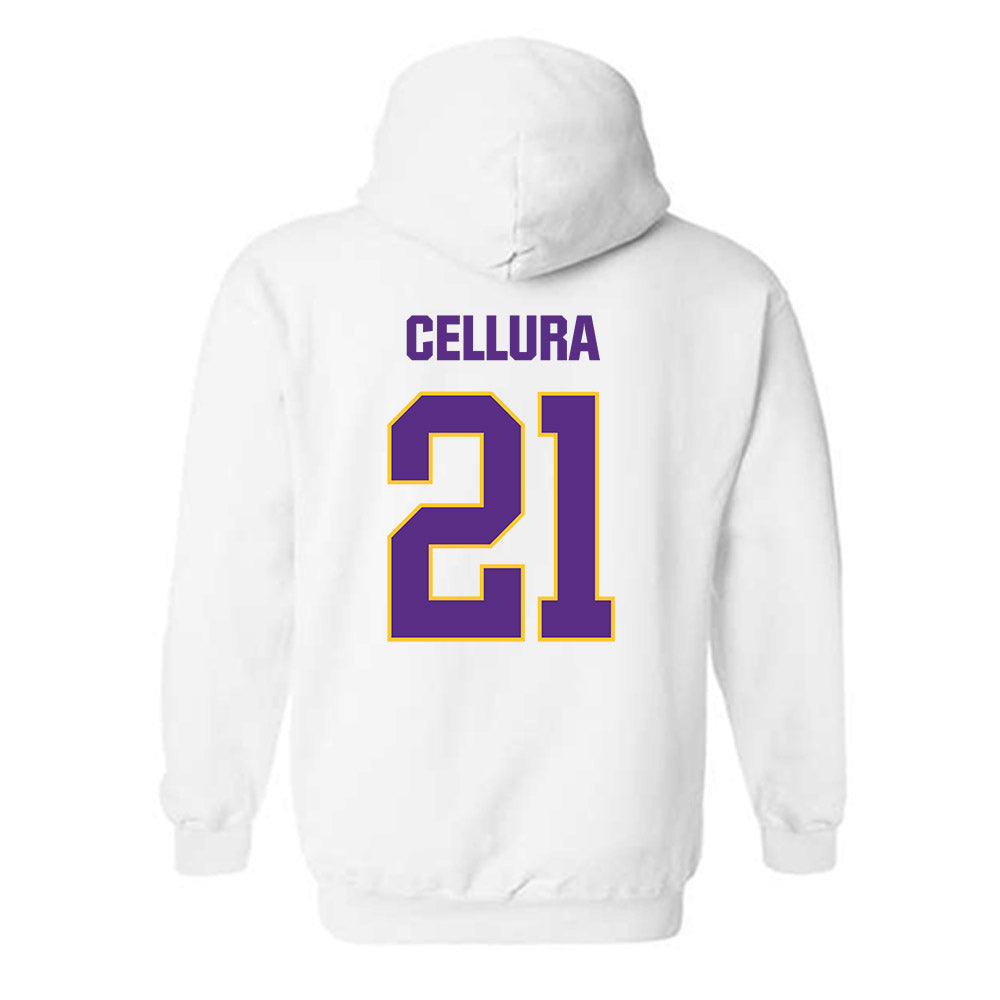 LSU - NCAA Softball : Cece Cellura - Classic Shersey Hooded Sweatshirt-1