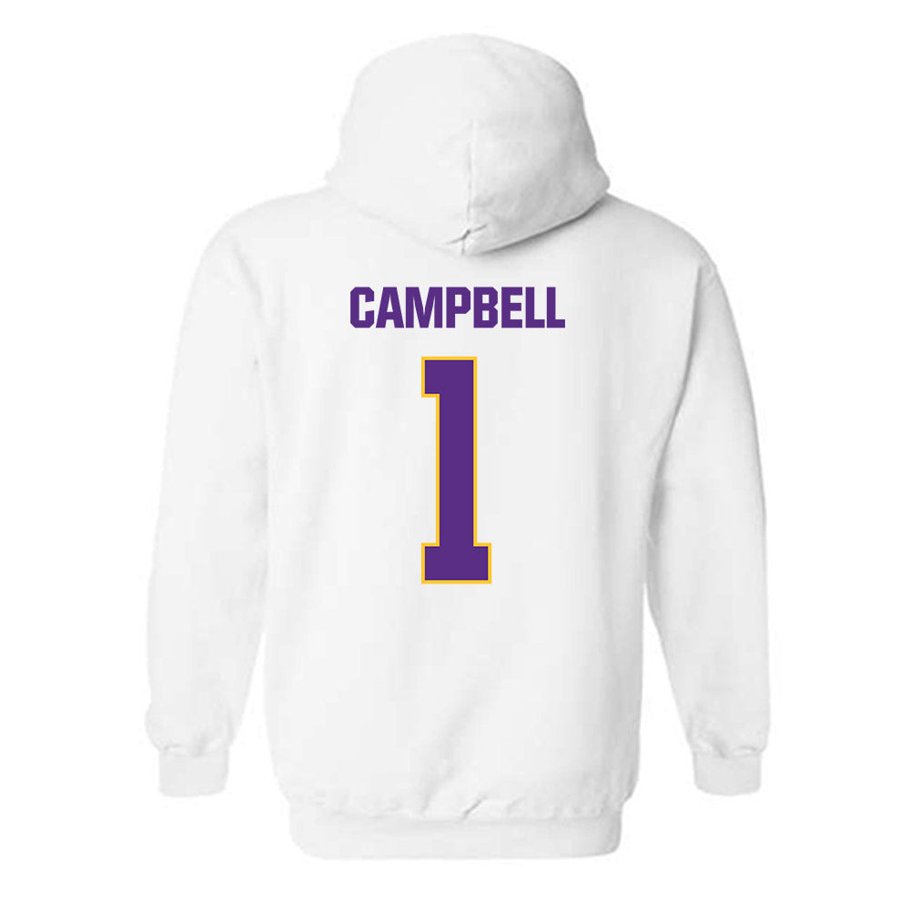 LSU - NCAA Beach Volleyball : Gracey James Campbell - Classic Shersey Hooded Sweatshirt-1