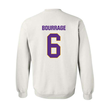 LSU - NCAA Women's Basketball : Divine Bourrage - Classic Shersey Crewneck Sweatshirt-1