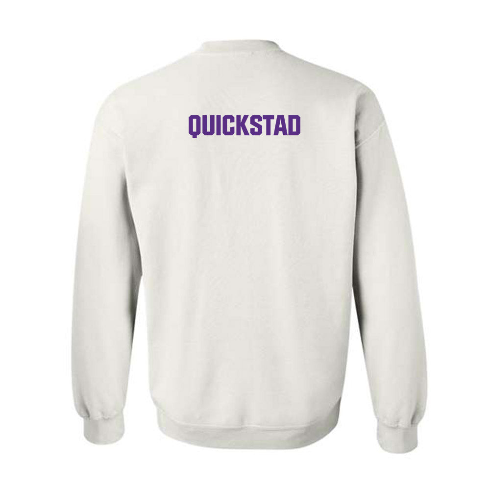 LSU - NCAA Men's Swimming & Diving : Collin Quickstad - Classic Shersey Crewneck Sweatshirt-1