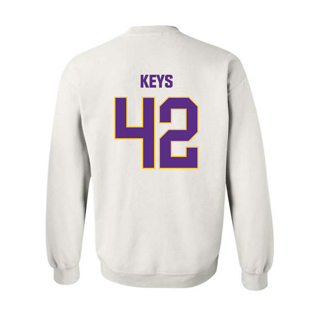 LSU - NCAA Football : Davhon Keys - Classic Shersey Crewneck Sweatshirt-1