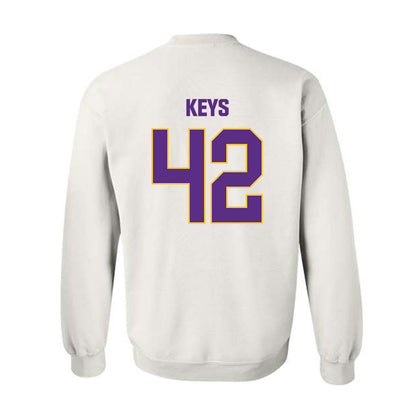 LSU - NCAA Football : Davhon Keys - Classic Shersey Crewneck Sweatshirt-1