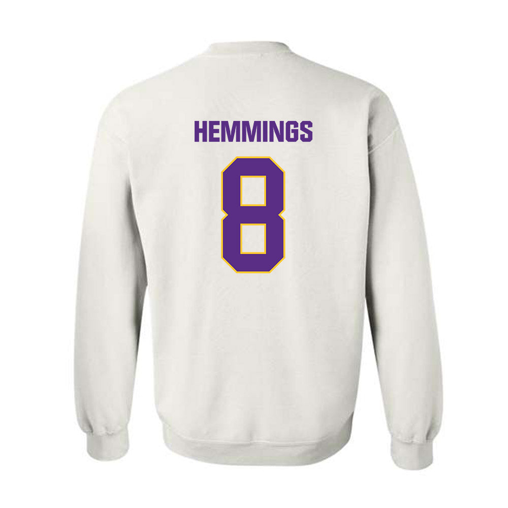 LSU - NCAA Women's Volleyball : Ella Hemmings - Classic Shersey Crewneck Sweatshirt-1